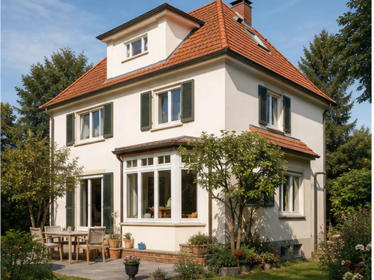 Helles Familienhaus mit Garten in Deutschland